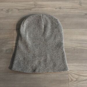Gray Knit Beanie